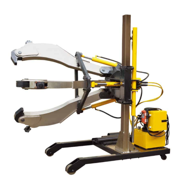3 Jaws,100 Ton Safety Cage Hydraulic Puller