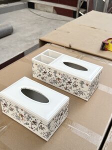 PU LEATHER TISSUE BOX CHINA